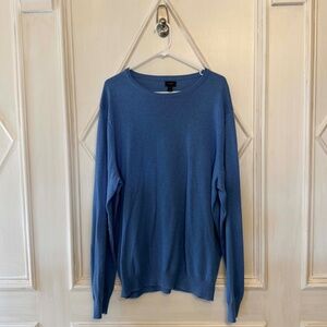 J. Crew Cerulean Blue Crew Neck Sweater